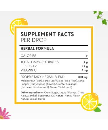 HERBION Naturals Cough Drops with Honey Lemon Flavor Dietary Supplement Soothes Cough for Adults and Children Over 6 Years 125 Lozenges Pack of 5 - Buy Online on GoSupps.com