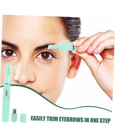 Beaupretty 1Pc Electric Eyebrow Trimmer Beard Trimmer Razor Shaver Tools Eyebrow Scissors Abdominal Painless Madam 145X17cm Vegetable - Buy Online on GoSupps.com