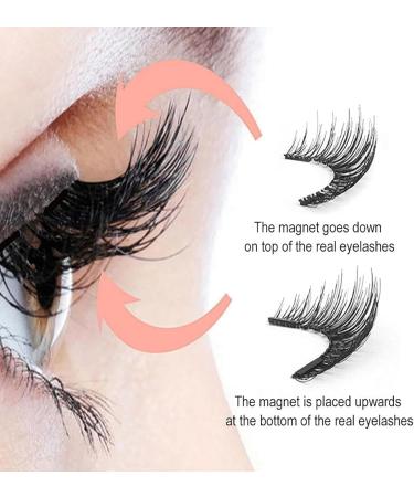 Solare Lashes Solare Magnetic Lashes with Applicator Solare Lash Solare Magnetic Eyelashes Double Sided Magnetic Eyelashes Waterproof Reusable Natural Look Magnetic Eyelashes No Glue (Natural) - Buy Online on GoSupps.com