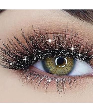  Lilbitty Lilbitty Silver Glitter Mascara Waterproof with Highly Pigmented Formula Long Lasting and Unfaded for an Individual Eye Makeup Look - Buy Online on GoSupps.com
