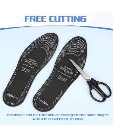 KALIONE Shoe Inserts for Women & Men - Soft Memory Foam Insoles Breathable Replacement Pads for Sneakers & Flats - One Size (Black) - International Shipping Available - Buy Online on GoSupps.com