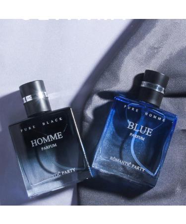 Men's Fragrance Sets - Fresh Long Lasting Eau de Parfum - Men's Everyday & Dating Fragrances Exude Manly Charisma 60ml/2.0 Fl Oz Black - Buy Online on GoSupps.com