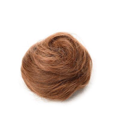 Coraline Long Brown Wig with Detachable Bun - Brunette Women Costume Pelucas for Halloween - Victorian Style - Long Loose Curly Hair (L) - Buy Online on GoSupps.com