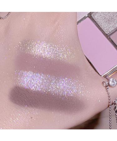 Eyeshadow Palette for Women - 7 Colors Blendable Bright Makeup Palette | Professional Vibrant Colors Shades Cosmetics Compact Waterproof Glitter Makeup Palette for Blendable Bright Makeup Shakven Streamer Iris No. 19 - Buy Online on GoSupps.com