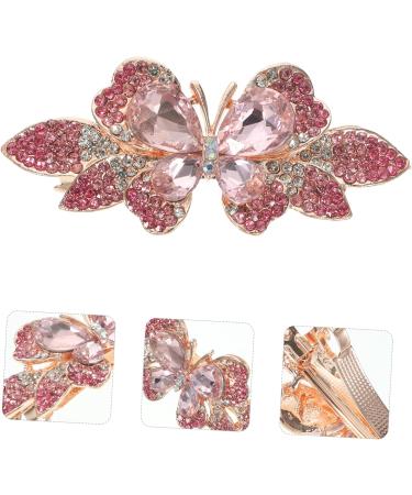 rhinestone hair clip boho hair barrettes ponytail holders barrettes gem hair barrettes spring clip barrettes automatic hair clips french hair barrettes bride vintage jewelry Metal 6.5x2.8x2cm As Shown - Buy Online on GoSupps.com