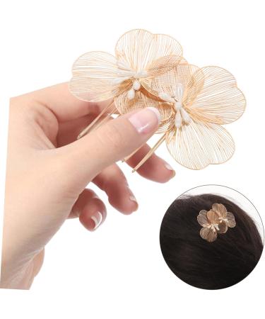 HONMEET Bridal Headwear Hair Clips for Wedding Hair Accessories Hair Pins Gold Hair Clips Hair Comb for Bride Metal Hair Comb Womens Headpiece Bridal Hair Clips Zinc Alloy - Buy Online on GoSupps.com