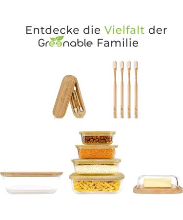 Buy Greenable Children Nano Bamboo Toothbrush Set 3 Pack - 10 000 Extra Soft Bristles BPA-Free Vegan Eco-Friendly - Colorful & Gum-Friendly - Buy Online on GoSupps.com