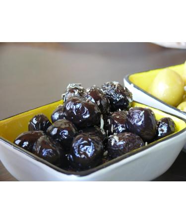 Greek Black Raisins Olives 1kg Vacuum-Sealed |Key in The Mediterranean Diet | Loaded with Important Nutrients and Antioxidants| No Preservatives - Buy Online on GoSupps.com