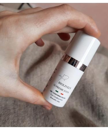 SUPREME EYES Biolively Eye Contour Gel with Ovalbumin - Buy Online on GoSupps.com