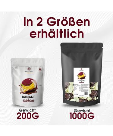 Sultan's Palace Chocolate Banana Chips - 200g | Crunchy & Delicious Chocolate Fruits | Perfect Gift Idea - Buy Online on GoSupps.com