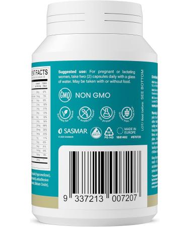 Conceive Plus Prenatal Vitamins for Women Supplement - Multivitamin With Folic Acid for Pregnancy Vegan Choline Iron - Pre Natal Vitamins DHA Non GMO - Maternity Vitamin for Brain & Eye 60 Capsules - Buy Online on GoSupps.com