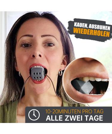 JVR Jaw Coach Ball - 2-Piece Jawline Exerciser & Neck Toning Fitness Device for Face Neck & Double Chin - Buy Online on GoSupps.com
