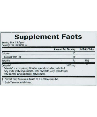 Celadrin Advanced Joint Health 1050mg Softgels - Fast & Long-Lasting Joint Comfort | 180 Count - Buy Online on GoSupps.com