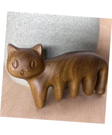 Magiclulu 5-in-1 Wooden Scalp Massager Comb - Acupuncture Point Massage Tool for Relaxation & Travel - Buy Online on GoSupps.com