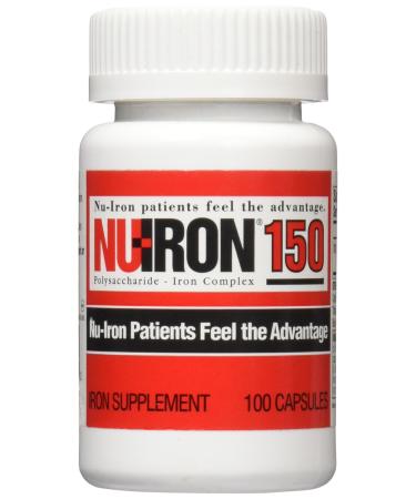 NU-Iron 150mg 100ct Caps