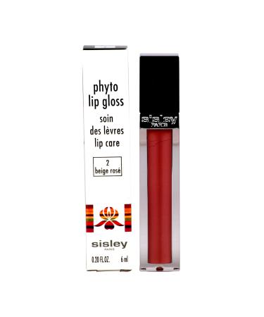 Sisley Phyto Lip Gloss 02 Beige Rose 02 BEIGE ROSE 6 ml (1 pack)