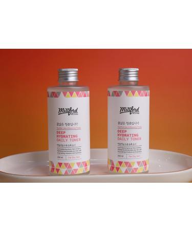 Deep Hydrating Daily Toner 200ml - Moisturizing Alcohol Free pH Balanced | Korean Skincare - Buy Online on GoSupps.com