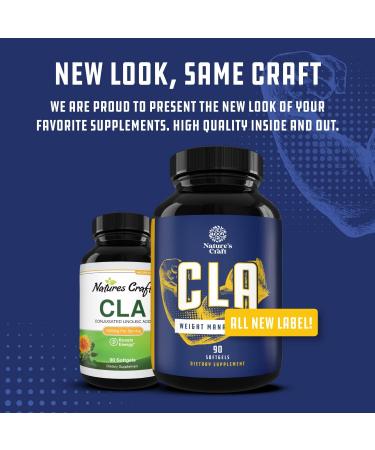 CLA Diet Weight Loss Pills - Pure Conjugated Linoleic Acid for Women and Men - Safflower Oil Fat Burner and Metabolism Booster - Appetite Suppressant and Energy Enhancer for Fast Weight Loss - Buy Online on GoSupps.com