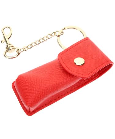 MAGICLULU Lipstick Set Keychain Bag Lipstick Holder Lipstick Organizer Holder Keychain Travel Accessories for Women Lip Balm Holder Keychain Holder Lipstick Case Keychain Coin Pouch