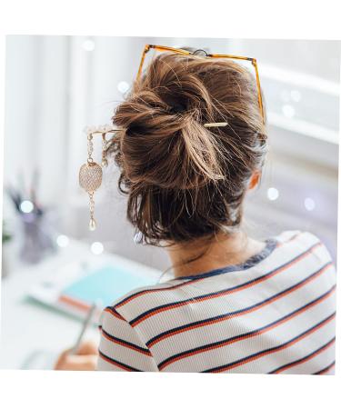 Mikinona Hairpin Ancient Hair Clip Pin Traditional Hair Pin Chinese Hair Bun Stick Chinese Tassel Hair Stick Pearl Flower Hair Pins Vintage Hair Chopsticks Accessories Modeling Bride - Buy Online on GoSupps.com