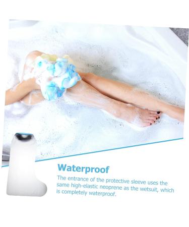 Gleavi Leg Cast Sleeve Bag - Blue Waterproof Cover for Shower, Walking Boot, Broken Leg Protector - Buy Online on GoSupps.com