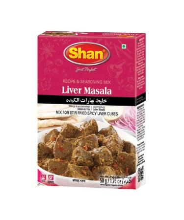 Shan Liver Curry 50 G Liver Masala 50 g (Lot de 1)