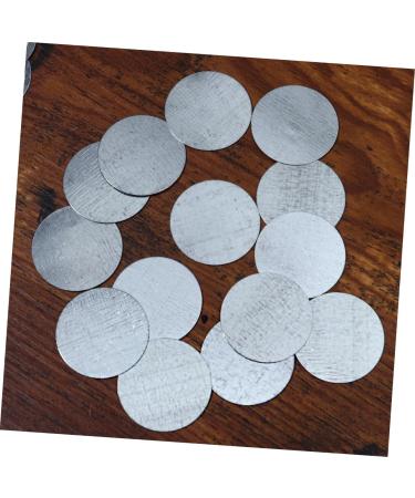 Housoutil 100pcs Stickers Metal Makeup Eyeshadow Palette Eyeshadow Tin Iron Plates Eye Shadow Tool Make up - Buy Online on GoSupps.com