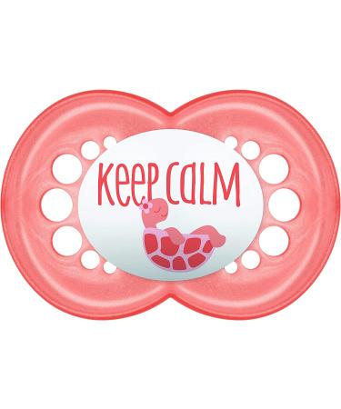 MAM Original Pacifier Set of 2 | Rubber Pacifiers with Box | 6-16 Months | Pink | International Shipping - Buy Online on GoSupps.com