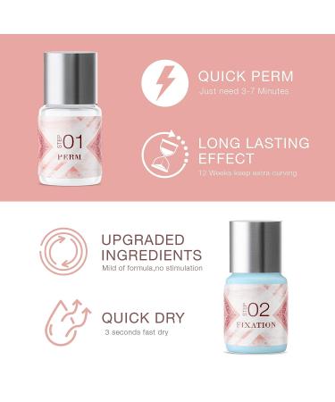 Lash Lift Kit - Professional Eyelash Perm Extensions for Salon Quality Curling and Semi-Permanent Results - Buy Online on GoSupps.com