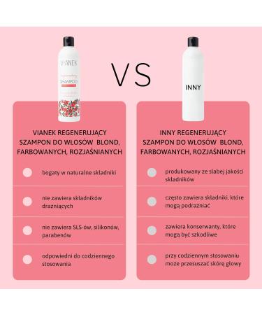 Sylveco Vianek Regenerating Blond Hair Shampoo 300 ml - Buy Online on GoSupps.com