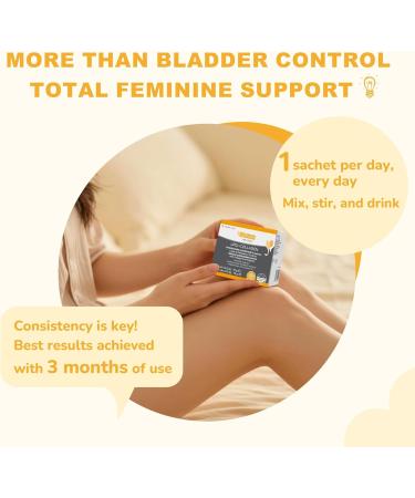 Gynable Bladder Control Supplements for Urinary Leakage: Due to Laughing Sneezing Exercise - Occasional Urgency Urinary Frequency Defense Comprehensive Bladder Support for Women Powder 2 Boxes - Buy Online on GoSupps.com