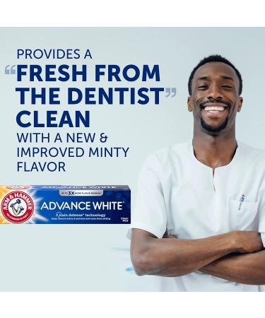 Arm & Hammer AdvanceWhite Extreme Whitening Toothpaste Twin Pack â€“ Clean Mint 6.0 oz (170 g each) | Brighten Your Smile - Buy Online on GoSupps.com