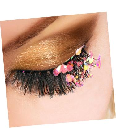 minkissy 6 Pairs Fluorescent False Eyelashes Glitter Lashes Glitter Eyelashes Lashes with Glitter False Lashes Lashes Cosmetic Lashes High-grade Fiber 3d Decorate Dense - Buy Online on GoSupps.com