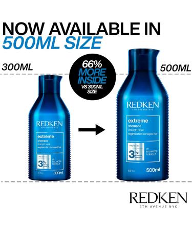 REDKEN Extreme Conditioner 1 x 500 ml & Redken Extreme Shampoo 1 x 500 ml - Buy Online on GoSupps.com