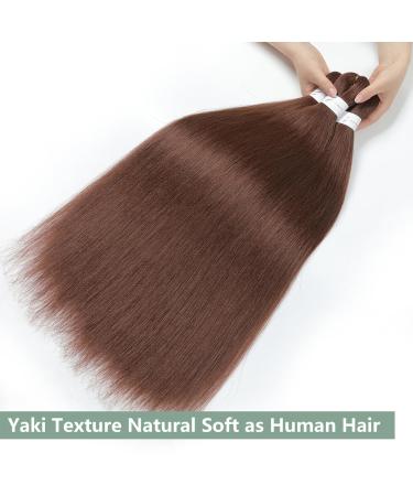 YDDM 26-Inch Pre-Stretched Braiding Hair Extensions - Jumbo Braids 3 Packs Brown Art Hair for Perfect Braids (26# & 30#) - Buy Online on GoSupps.com