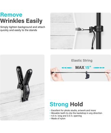 Julius Studio 10.1 ft. Extra Wide Backdrop Stand Kit for Photo Video Studio - JSAG283 - Buy Online on GoSupps.com