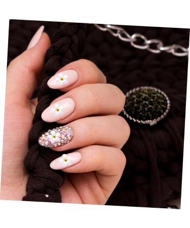 FRCOLOR Nail Jewelry 30 Boxes Nail Art Accessories Nail Flatback Charms Girl Nail DIY Adornment Manicure DIY Accessory Crystal Ab Rhinestones Crystal Decorations 3D Delicate Resin - Buy Online on GoSupps.com