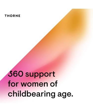Thorne Basic Prenatal - Folate Multivitamin for Pregnant and Lactating Women - 90 Capsules - 30 Servings - Buy Online on GoSupps.com
