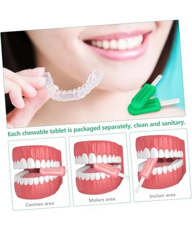 PLAFOPE 6pcs Popsicle Silicone Chewing Gum Teeth Device - Jaw Training Chewers for Stronger Teeth - Buy Now! - Buy Online on GoSupps.com