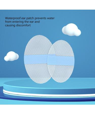25PCS Waterproof Shower Ear Stickers - Soft Silicone Gel Ear Protectors for Kids & Adults Easy to Remove Ear Patches for All Skin Types - Buy Online on GoSupps.com