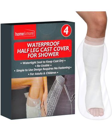 4pk Waterproof Leg Cover for Shower Plaster Cast Waterproof Cover Leg Waterproof Cast Cover Leg Leg Cast Cover for Shower Waterproof Cover for Plaster Cast Cast protectors