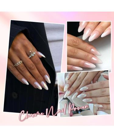 Bishengyf 6-Piece Chameleon Chrome Powder Set - Color Change Pearl Nail Glitter Dust for Stunning Nail Art Design & Decoration - Buy Online on GoSupps.com