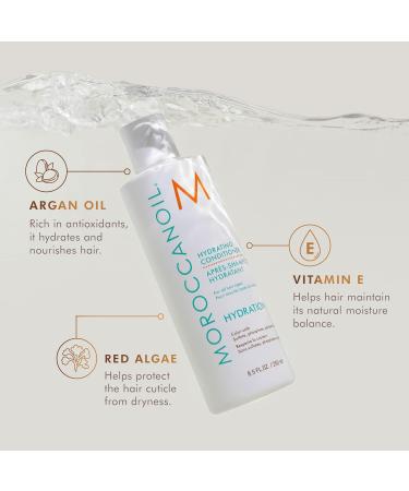 Moroccanoil Moisturising Conditioner & Shampoo Bundle 250ml - Nourishing Hair Care | International Shipping Available - Buy Online on GoSupps.com