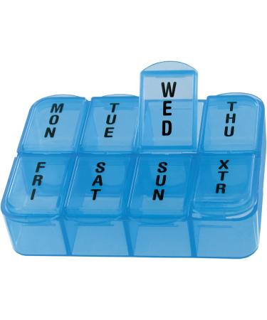 Buy D.M. MERCHANDISING 7 Day Plastic Pill Box - International Shipping Available - Buy Online on GoSupps.com