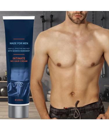 Hjatirace Hair Removal Cream for Men Intimate Parts Body Hair Remover Cream Smooth personal care products for sensitive legs chest shoulders back bikini armpits bodybuilders - Buy Online on GoSupps.com