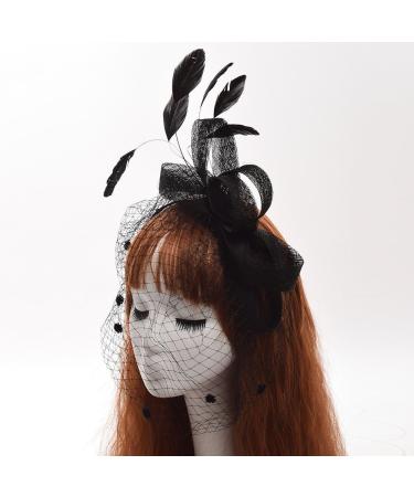 GRACEART Bowknot Fascinator Hats Veil Headband - Buy Online on GoSupps.com