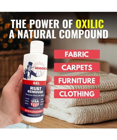 Magica Rust Remover Gel - 8 Fl Oz | Effortlessly Remove Rust from Any Surface - Buy Online on GoSupps.com