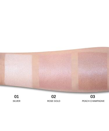 SACE LADY Liquid Pearl Highlighter - Illuminating Face, Cheekbone & Body Glow | Ultra-Smooth Radiant Illuminator Makeup - 0.2Fl Oz - Buy Online on GoSupps.com