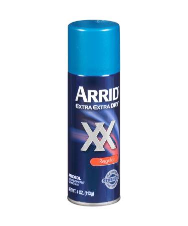 Arrid XX Extra Extra Dry Aerosol Antiperspirant Deodorant Regular 4 oz. Regular 4 Ounce (Pack of 1) - Buy Online on GoSupps.com