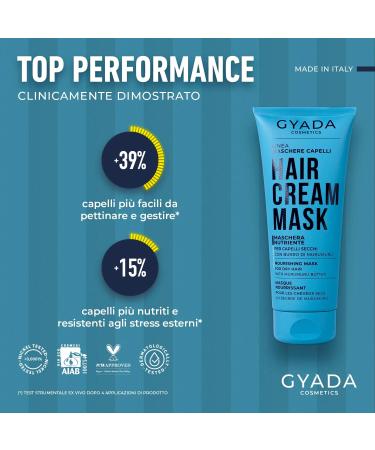  GYADA COSMETICS GYADA COSMETICS Nutrient and Restructuring Hair Mask 200 ml - Buy Online on GoSupps.com